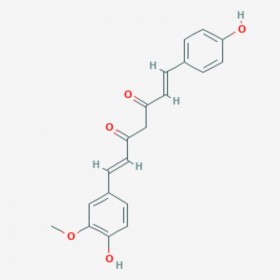 去甲氧基姜黃素 Demethoxycurcumin 22608-11-3 C20H18O5