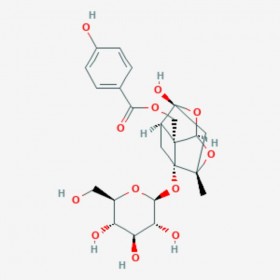 羥基芍藥苷 oxypaeoniflorin 39011-91-1 C23H28O12