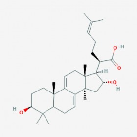 16α-羥基松苓新酸 16α-Hydroxydehydrotrametenolic acid  176390-66-2 C30H46O4