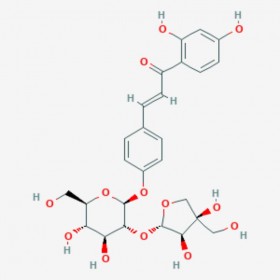 芹糖異甘草苷 Isoliquiritin apioside 120926-46-7 C26H30O13