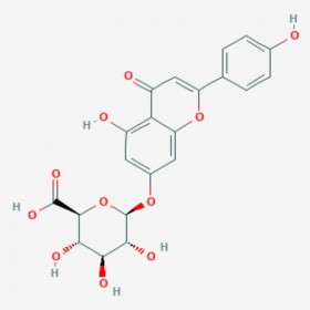 芹菜素-7-O-葡萄糖醛酸苷 Apigenin 7-glucuronide 29741-09-1 C21H18O11