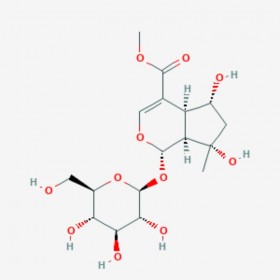 山梔苷甲酯 Shanzhiside methyl ester 64421-28-9 C17H26O11