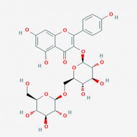 山柰酚-3-O-龍膽二糖苷 Kaempferol 3-gentiobioside 22149-35-5 C27H30O16