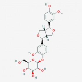 (+)-松脂素-β-D-吡喃葡萄糖苷  (+)-Piresil-4-O-β-D-glucopyraside 69251-96-3 C26H32O11