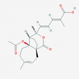 土荊皮甲酸 Pseudolaric acid A 82508-32-5 C22H28O6