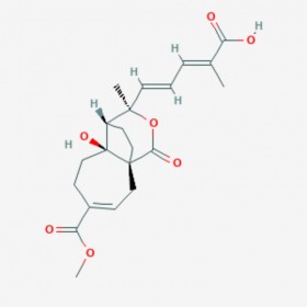 土荊皮丙酸 Pseudolaric Acid C 82601-41-0 C21H26O7