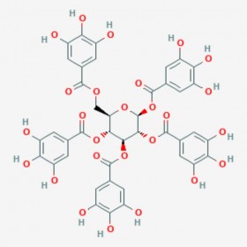 1,2,3,4,6-O-五沒食子酰葡萄糖 Pentagalloylglucose  14937-32-7 C41H32O26