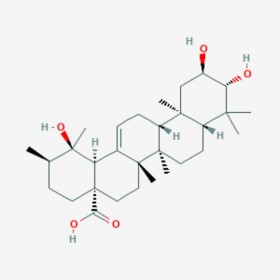 委陵菜酸 Tormentic acid 13850-16-3 C30H48O5