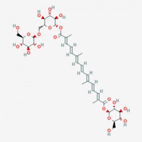 西紅花苷II Crocin II 55750-84-0 C38H54O19