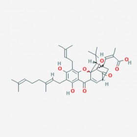 新藤黃酸 Neo-gambogenic acid 93772-31-7 C38H46O8