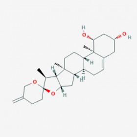 新魯斯可皂苷元 Neoruscogenin 17676-33-4 C27H40O4