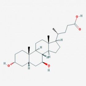 熊脫氧膽酸 Ursodeoxycholic acid 128-13-2 C24H40O4