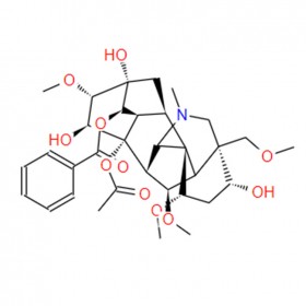 新烏頭堿 Mesaconitine 2752-64-9 C33H45NO 11