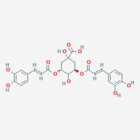 異綠原酸A Isochlorogenic acid A 2450-53-5（89919-62-0） C25H24O12