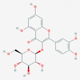 異槲皮苷 Isoquercitrin 482-35-9；21637-25-2 C21H20O12