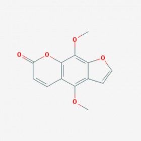 異虎耳草素 Isopimpinellin 482-27-9 C13H10O5