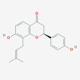 異補骨脂二氫黃酮 Isobavachin 31524-62-6 C20H20O4