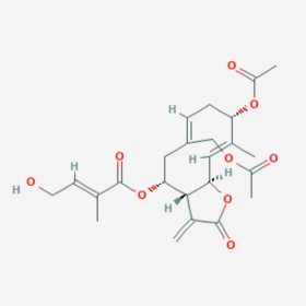 野馬追內(nèi)酯B Eupalinolide B  877822-41-8 C24H30O9