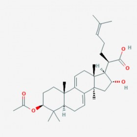 3-O-乙?；?16Α-羥基松苓新酸 3-O-Acetyl-16α-hydroxydehydrotrametenolic acid 168293-14-9 C32H48O5