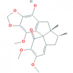 異型南五味子庚素 heteroclitin G  C22H24O7