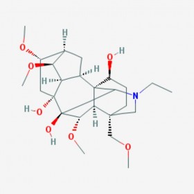 硬飛燕草堿  delsoline  509-18-2 C25H41NO7