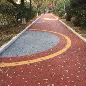 公路建材彩色 藝術(shù)地坪 全國上門施工 透水混泥土