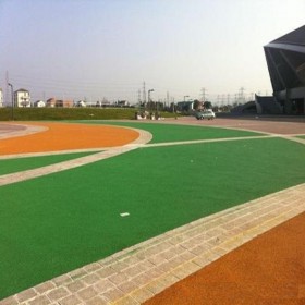 海綿城市透水混凝土 彩色透水混凝土道路 小區(qū)彩色混凝土 施工圖