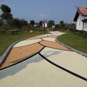 路面透水混泥土 生態(tài)透水地坪 彩色透水混凝土 透水路面廠(chǎng)家