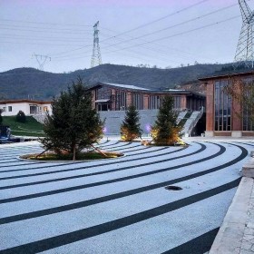 莆田市 車行彩色透水混凝土路 彩色整體透水路面 生態(tài)透水混凝土 性價(jià)比高的專業(yè)廠家