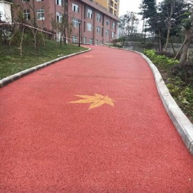 衡陽市 彩色透水混凝土道路 彩色透水地面 生態(tài)透水混凝土 彩色透水綠道 材料廠家品質優(yōu)先