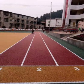 濟南市 操場彩色混凝土 生態(tài)透水混凝土 彩色整體透水混凝土 專業(yè)彩色透水混凝土修補