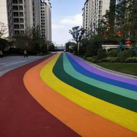 高透水混凝土 彩色強固透水混凝土 園林道路彩色混凝土 報價清單