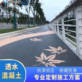 攀枝花 路面透水混凝土 透水地坪膠粉 透水混凝土材料價(jià)格