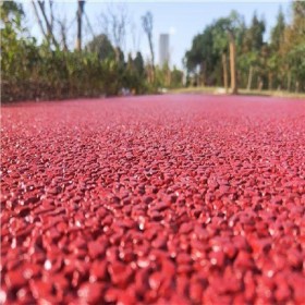 彩色透水路面混凝土 彩色透水砼地坪 彩色透水路面道路 生產(chǎn)廠家