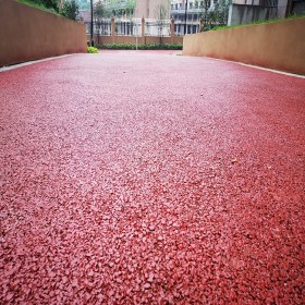 定西市 透水生態(tài)混凝土 c25透水混凝土 人行道彩色路面 量大送貨到工地