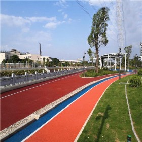 自貢市 透水混凝土 彩色混凝土顏色料 生態(tài)透水地坪 批發(fā)價格【免費指導(dǎo)】送貨到工地